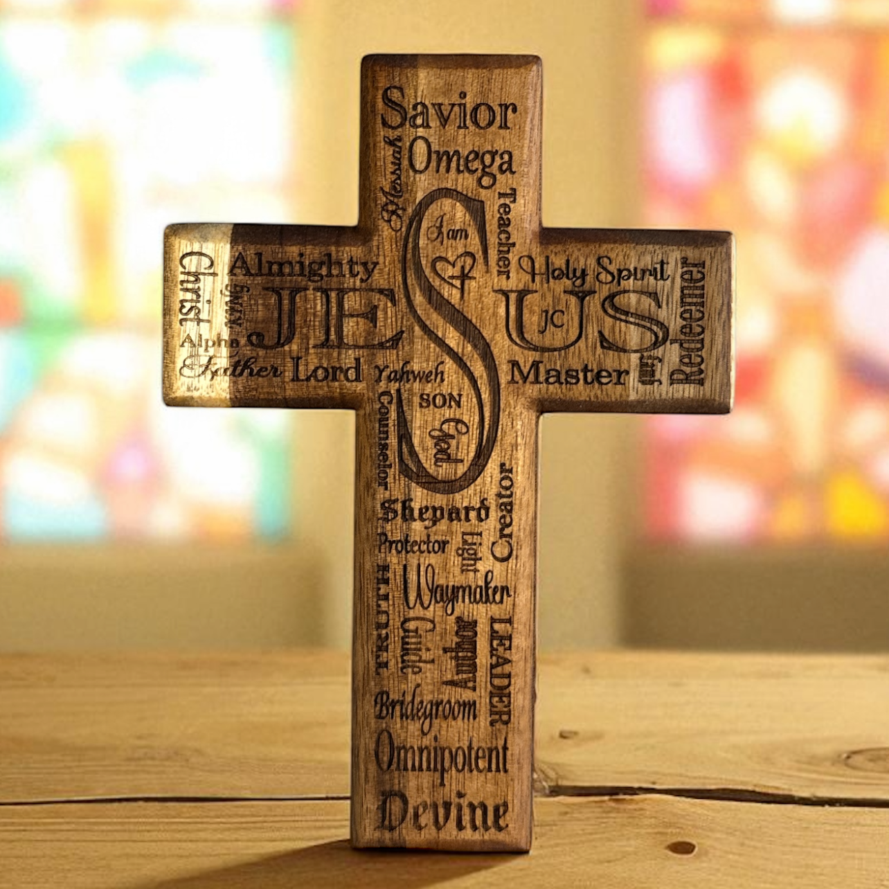 6" Word Salad Crosses