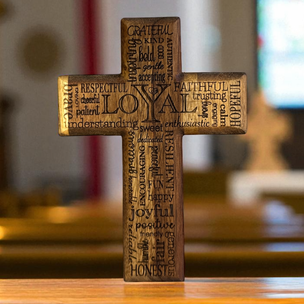 6" Word Salad Crosses