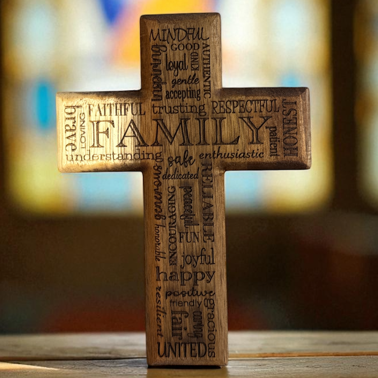 6" Word Salad Crosses