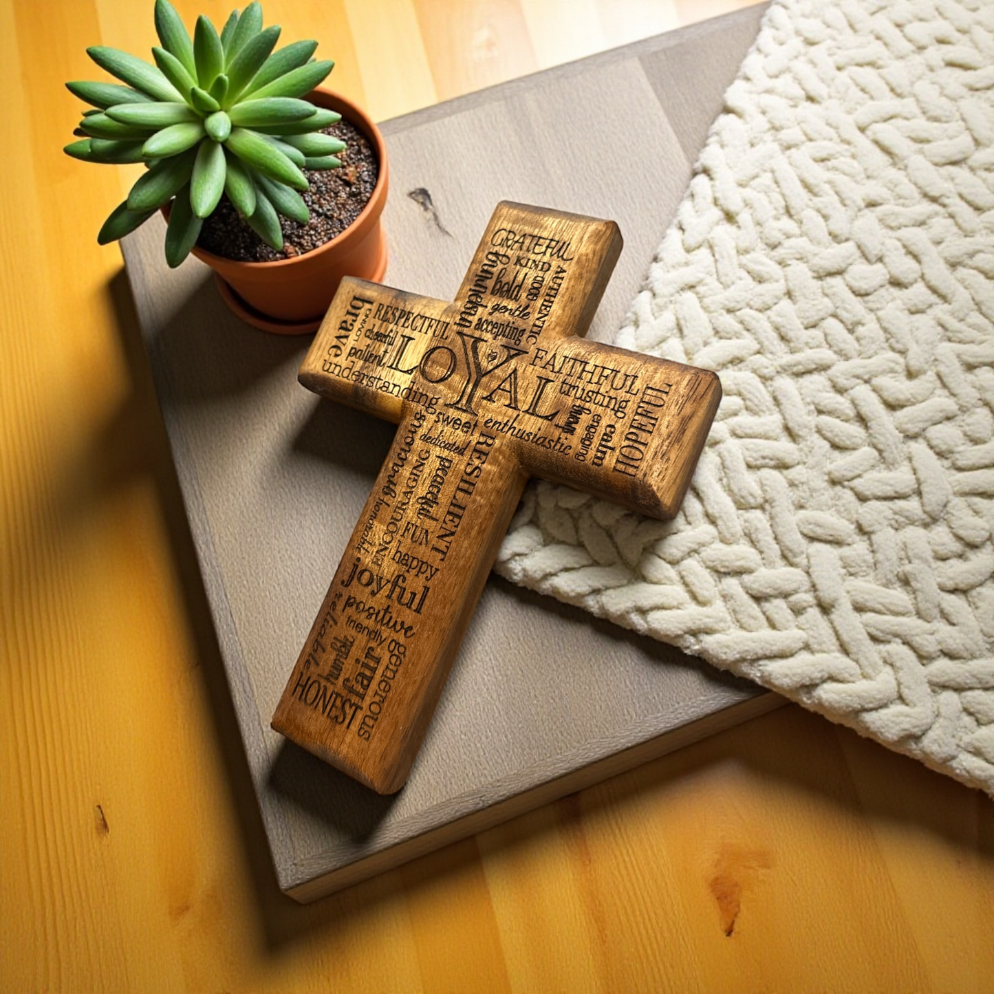6" Word Salad Crosses
