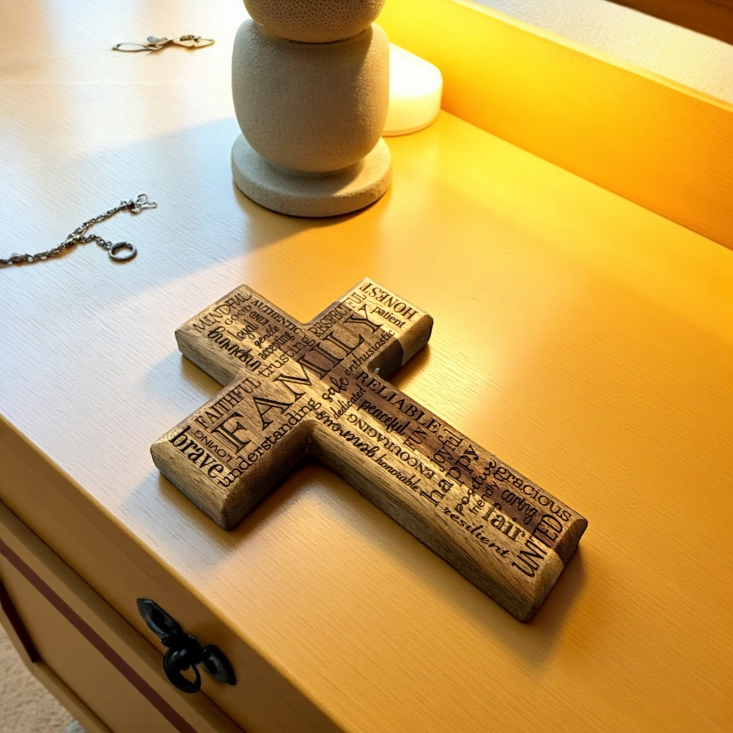 6" Word Salad Crosses