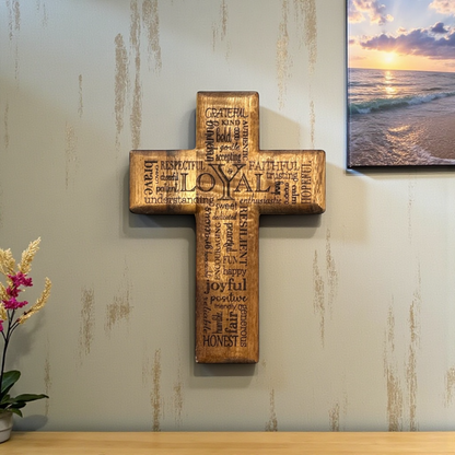 6" Word Salad Crosses