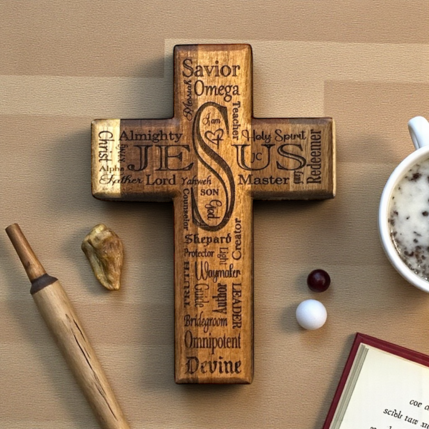 6" Word Salad Crosses