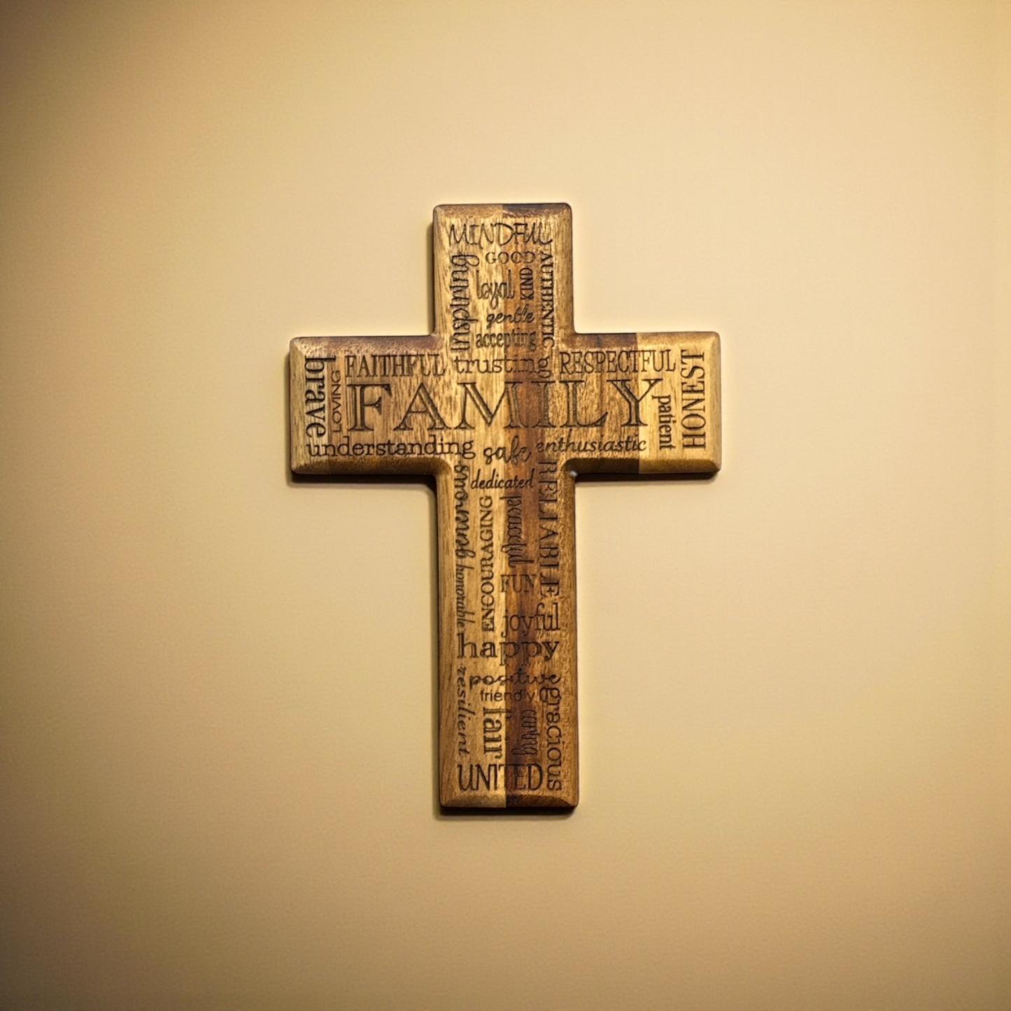 6" Word Salad Crosses