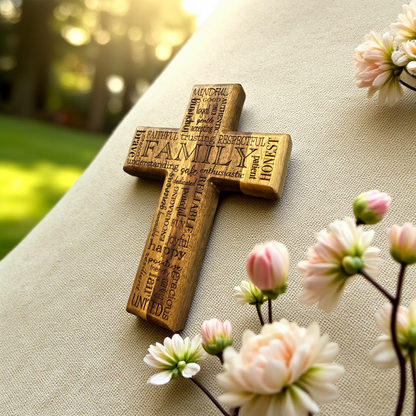 6" Word Salad Crosses