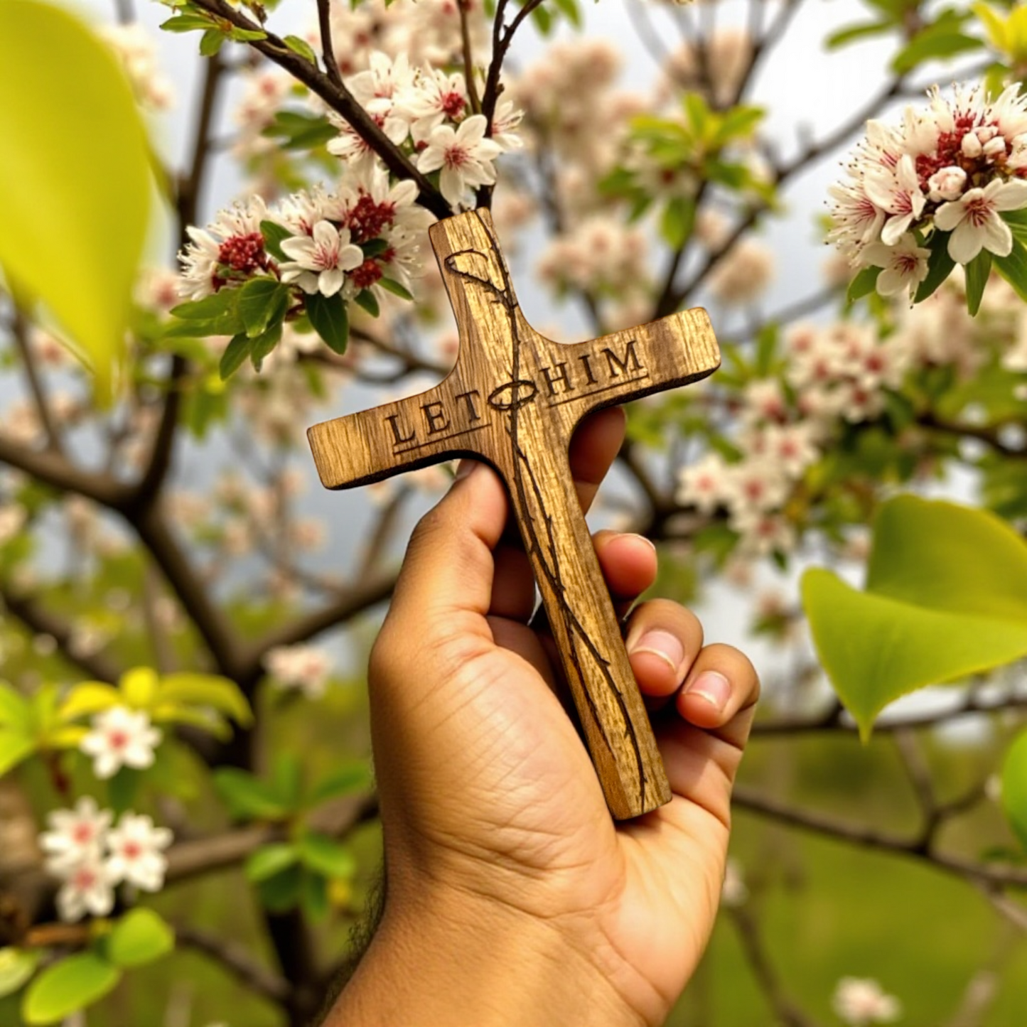 Custom Handheld Prayer Cross