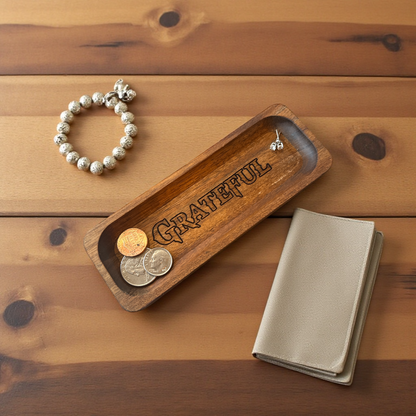 Acacia Personal Faith Tray